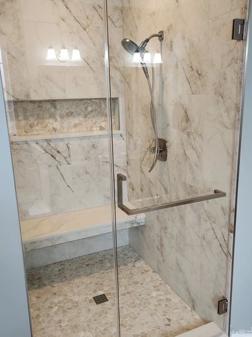 A Custom Tile Shower in Myrtle Beach, South Carolina