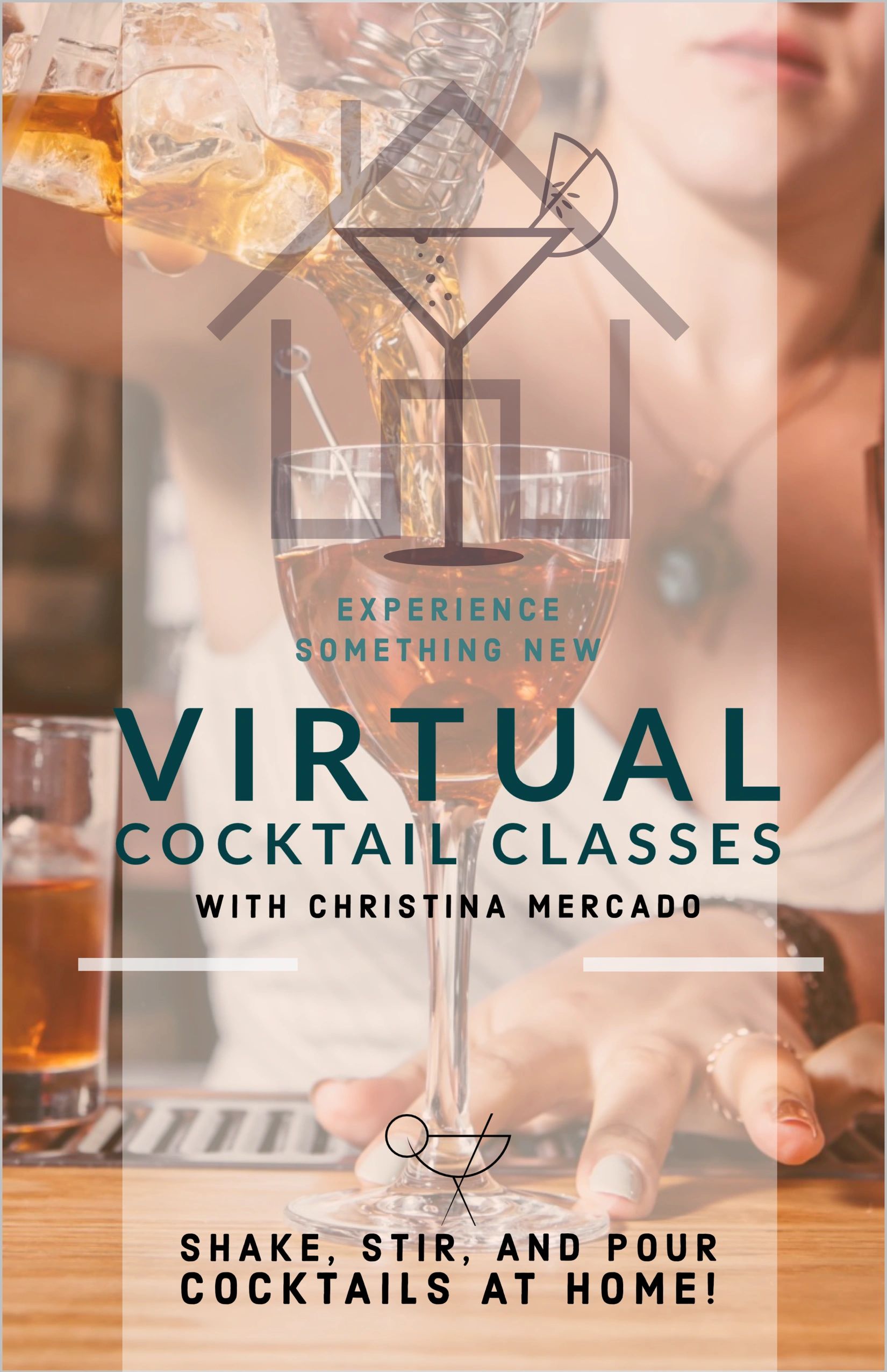 Virtual Cocktail Classes, Virtual Pastry Classes, Corporate Team Building Classes, Team Building Act