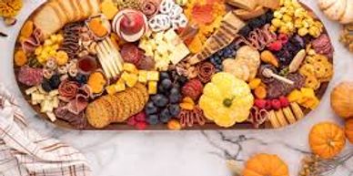 Grazing table for Cedar Rapids corporate event