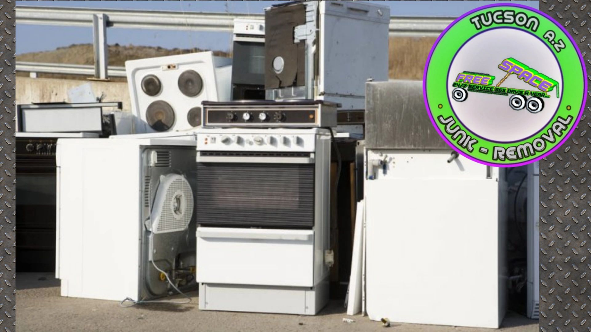 Appliance removal in tucson and surrounding areas 24 hr service.