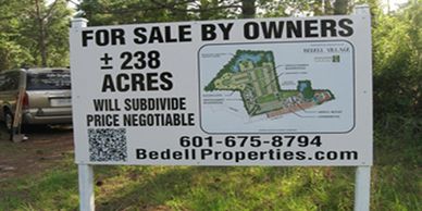 Commercial signage for realtors and contractors – durable, professional signs that attract attention