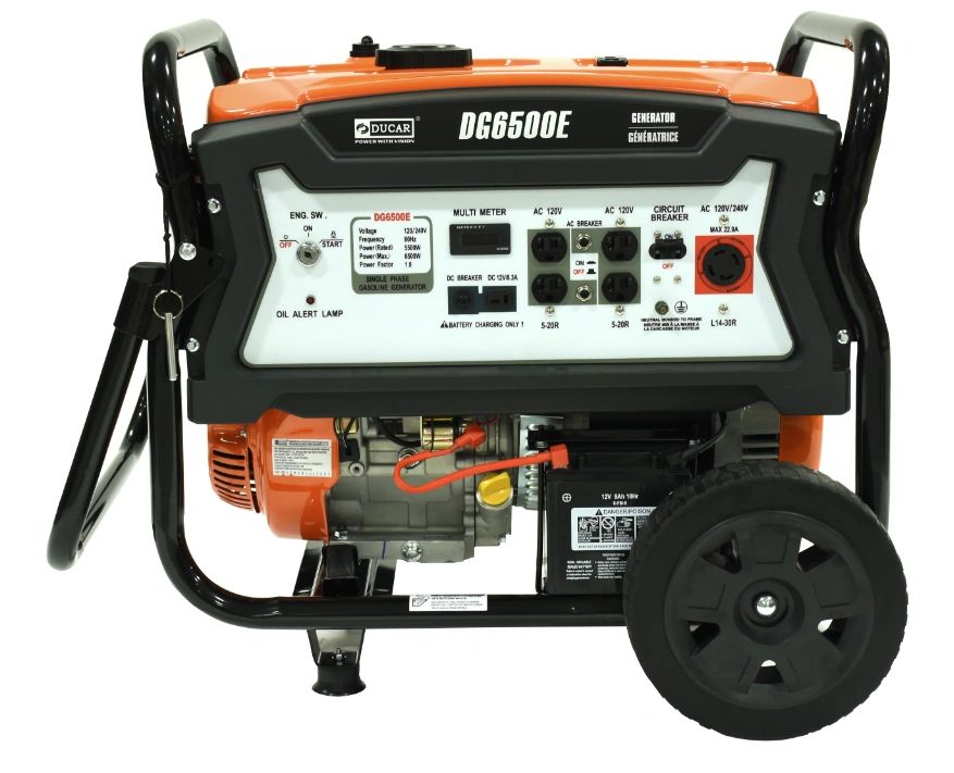 Génératrice DUCAR DG 6500R (démarreur électrique avec à distance) Génératrice DUCAR DG 6500R (démarreur électrique avec à distance)