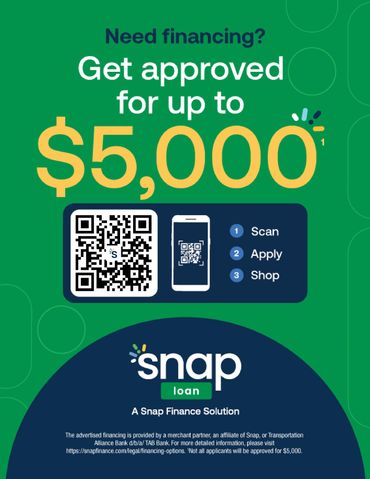 Advertisement poster along with scanner showing $5000