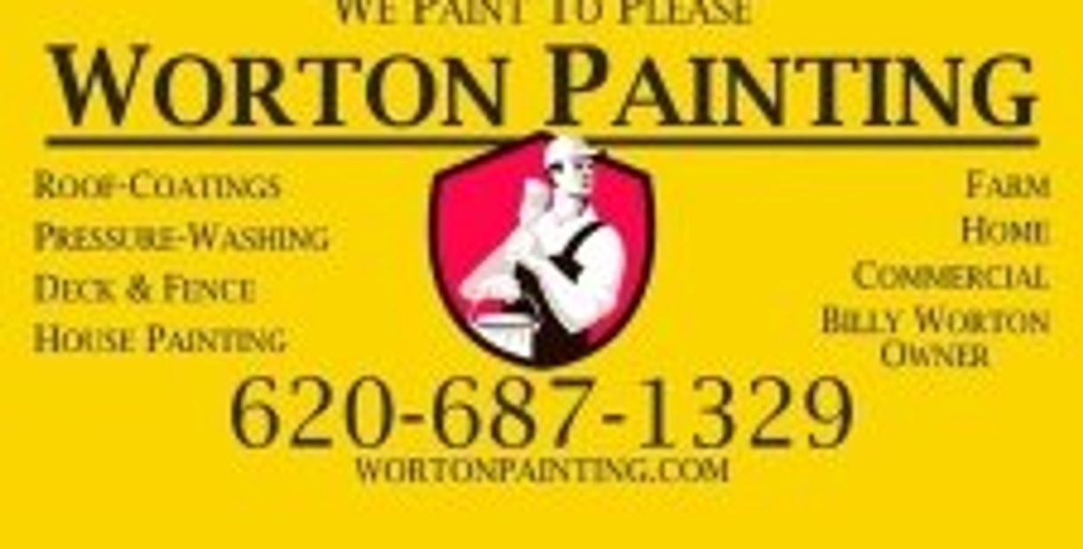 Logo explaining services for painter Pittsburg Kansas 