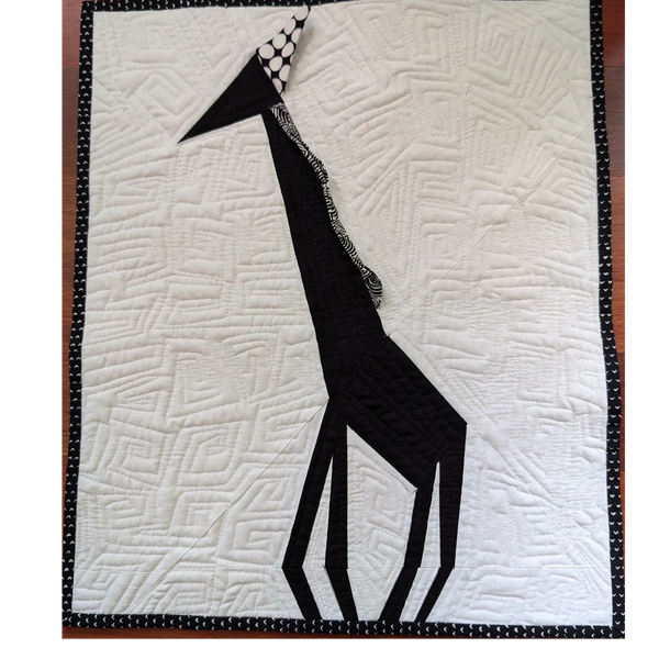 15" x 18"
Inspired by Alexander Calder's giraffe: it's all about the neck.