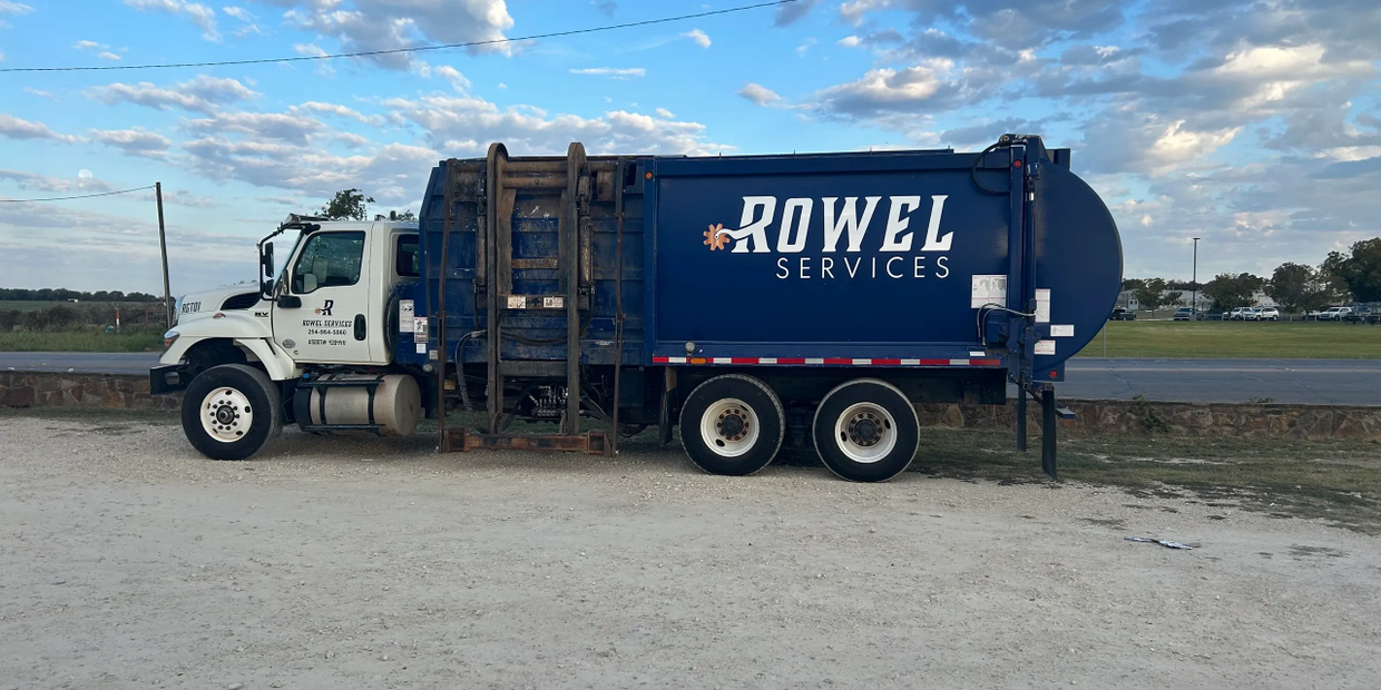 Rowel Services | Reliable rural waste management, trash pickup, and dumpster rentals in StephenvilleX