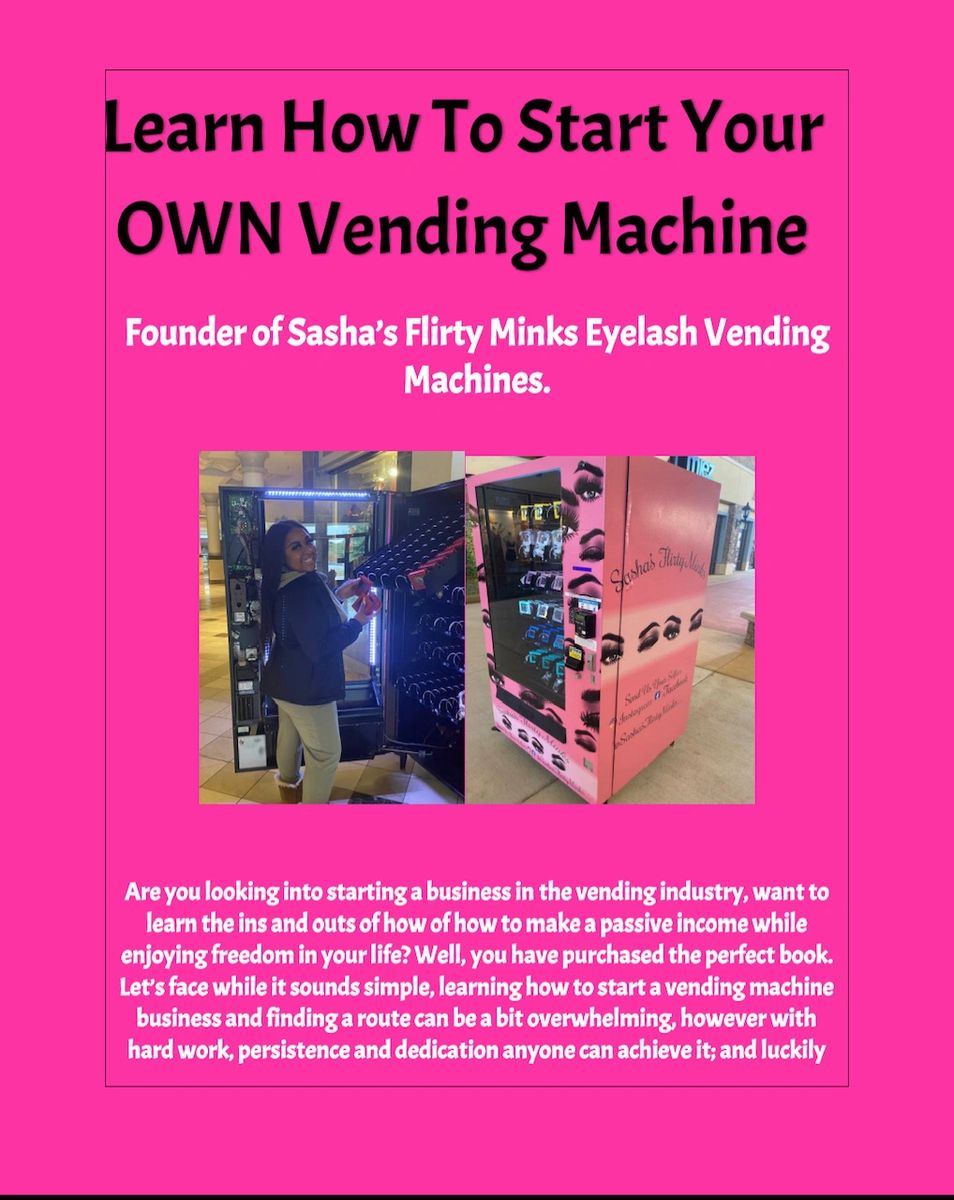 Ebook How To Start Your Own Vending Machine Business