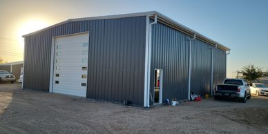 3000 square foot metal building, Casa Grande, Arizona
