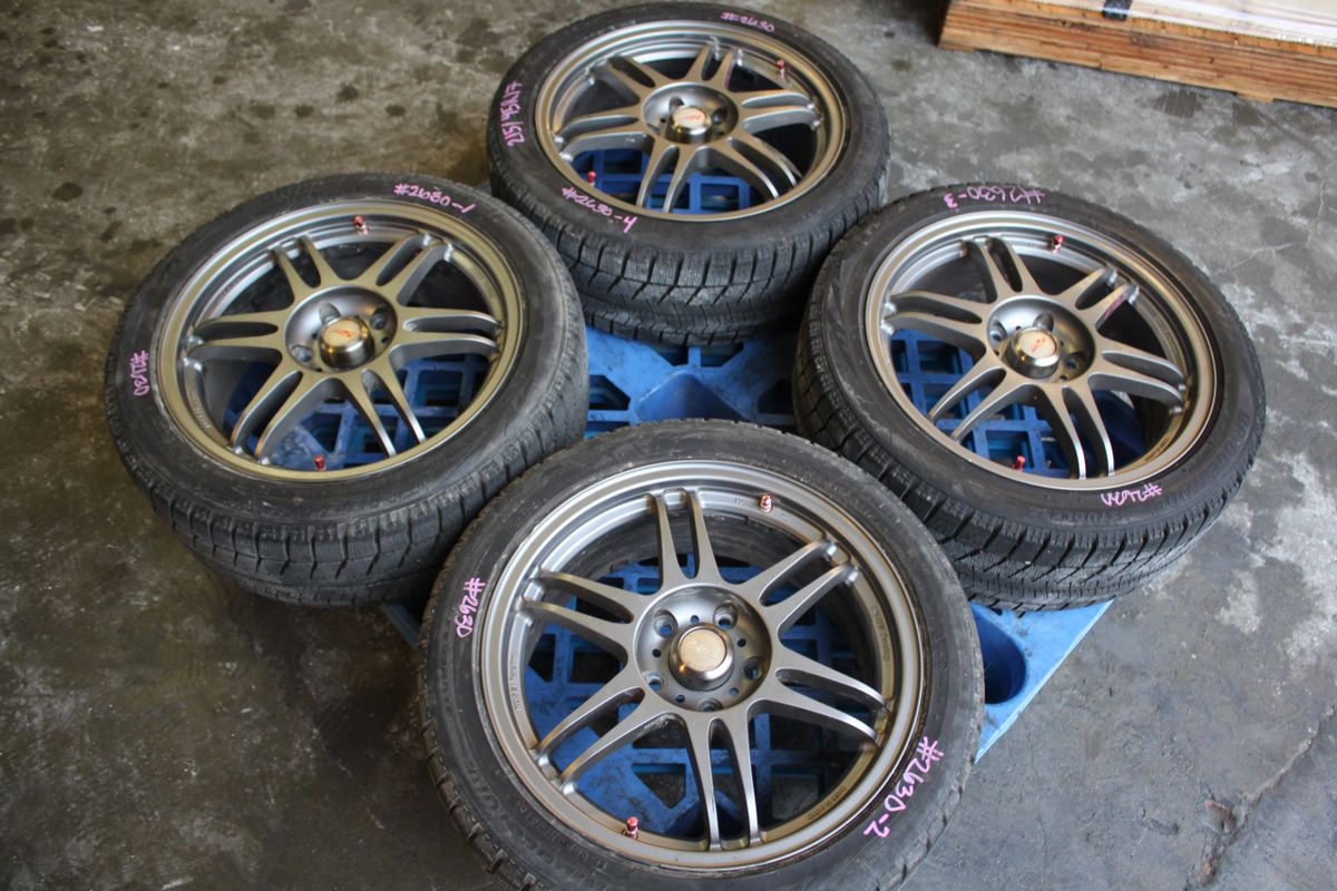 JDM KOSEI K1 TS 17x7 5x114.3 +42 RIMS Lighter than VOLK TE37
