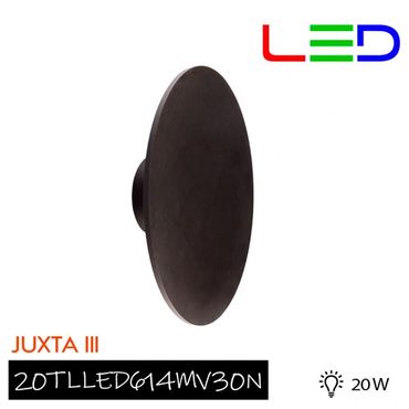 Lámpara de interior LED para sobreponer, 20 W