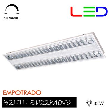 Lámpara de interior LED para empotrar, 32 W 