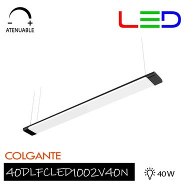 Lámpara de interior LED atenuable para suspender, 40 W, Luz blanca neutra