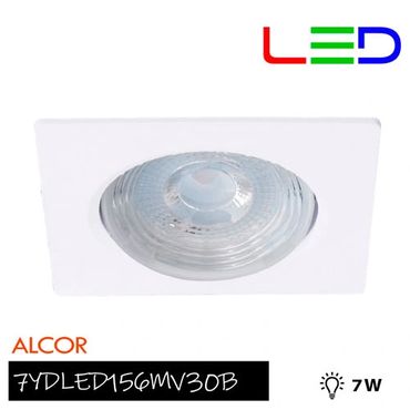 Lámpara de interior LED para empotrar, 7 W, Luz de Día. 