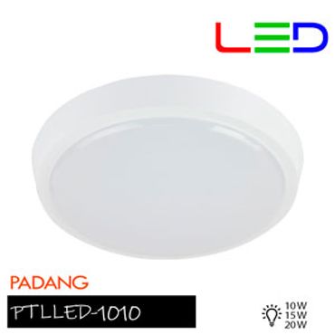 Lámpara de interior LED para sobreponer.
10 W, 15 W y 20 W Luz de Día