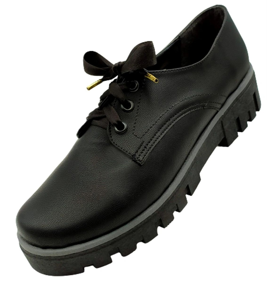 Zapatos Mujer Negro Niña Casual Moda 601-2-n