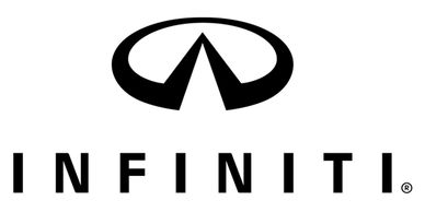 The Infiniti car brand logo with its stylized oval and triangle design.