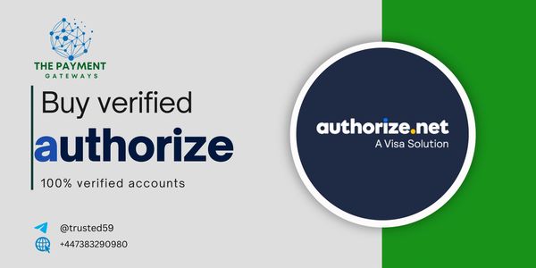 BUY VERIFIED AUTHORIZE.NET ACCOUNT