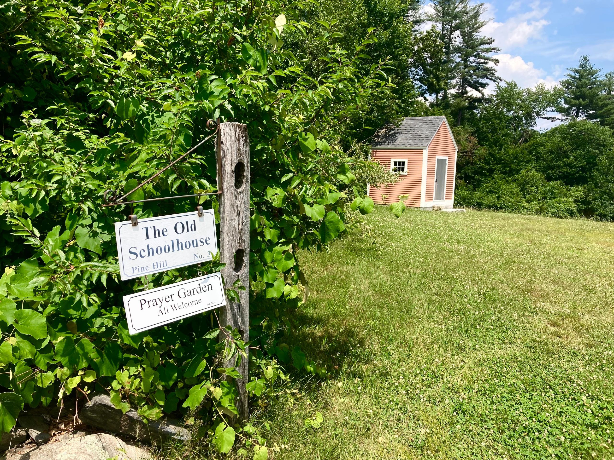 A Place To Feel At Peace Discovering The Hollis Prayer Garden