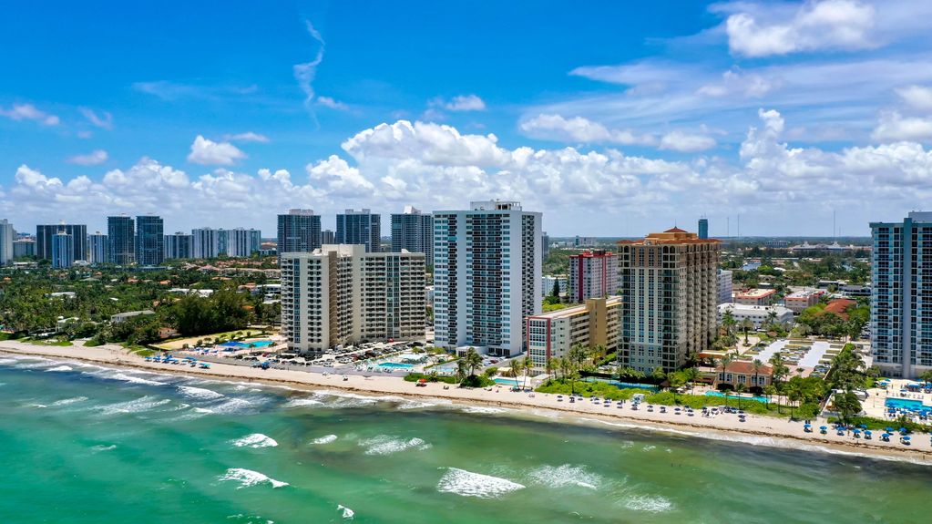 2080 S. Ocean drive is located in Hallandale beach. It is next to Golden Beach which is considered o