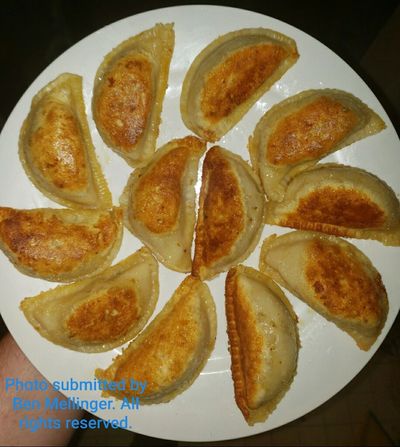 Pan fried Pierogies 