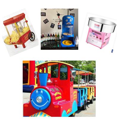 Cotton candy machine popcorn machine snowcone machine