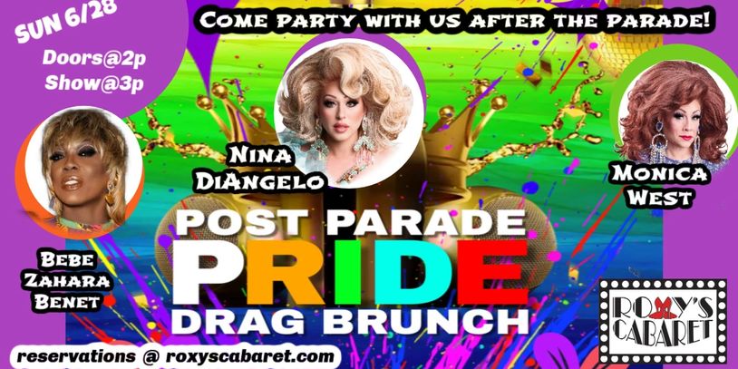 Post Parade Pride Drag Brunch
