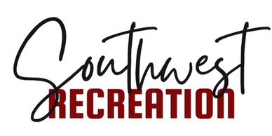 Southwest Recreation logo emphasizing community recreation services.