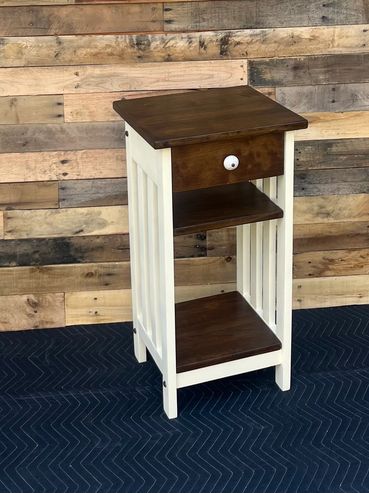 Furniture Renovation Willie B’s Goods End Table Living Room Accent End Table
