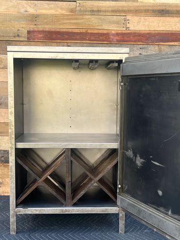 Furniture Renovation of Jameson Whiskey Cabinet