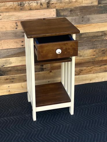 Furniture Renovation Willie B’s Goods End Table Living Room Accent End Table