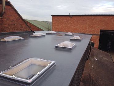 GRP Flat roof