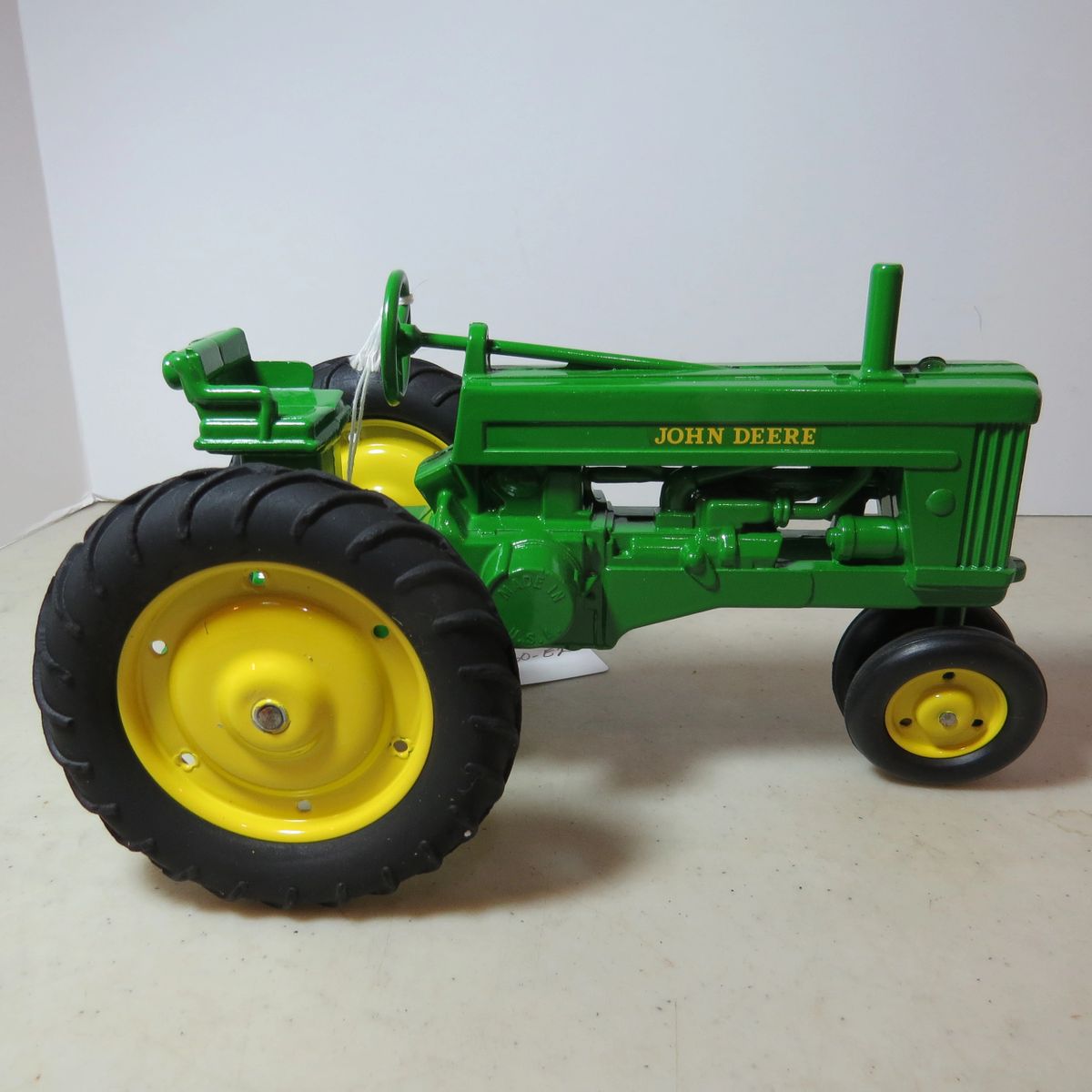 John Deere Model "60" Tractor, 1/16 scale, JD60E2