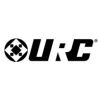 Black and white URC logo with bold, stylized letters.