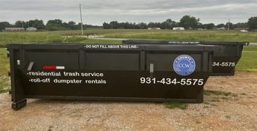 roll-off dumpster rentals for home clean out, construction, or demolition projects