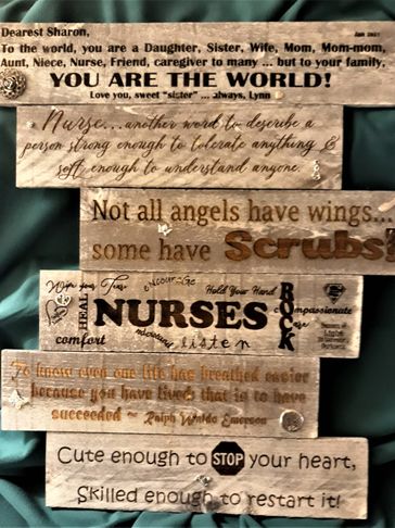 Weather, wood plank wall decor, each are laser engraved and can be personalized  to your liking!