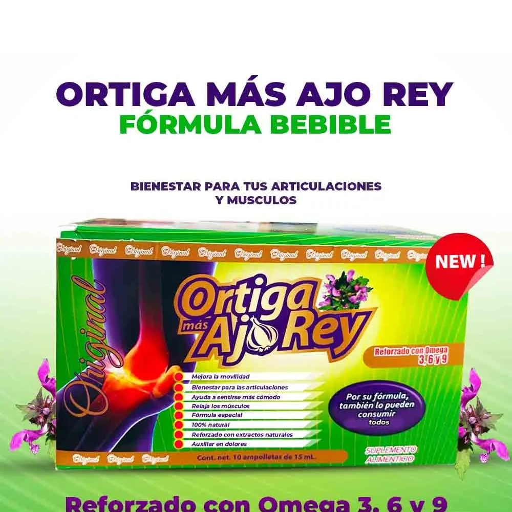 Sintético 105+ Foto Ortiga Mas Ajo Rey Donde Comprar Actualizar