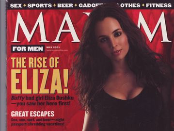 May 2001 Issue with Eliza Dushku