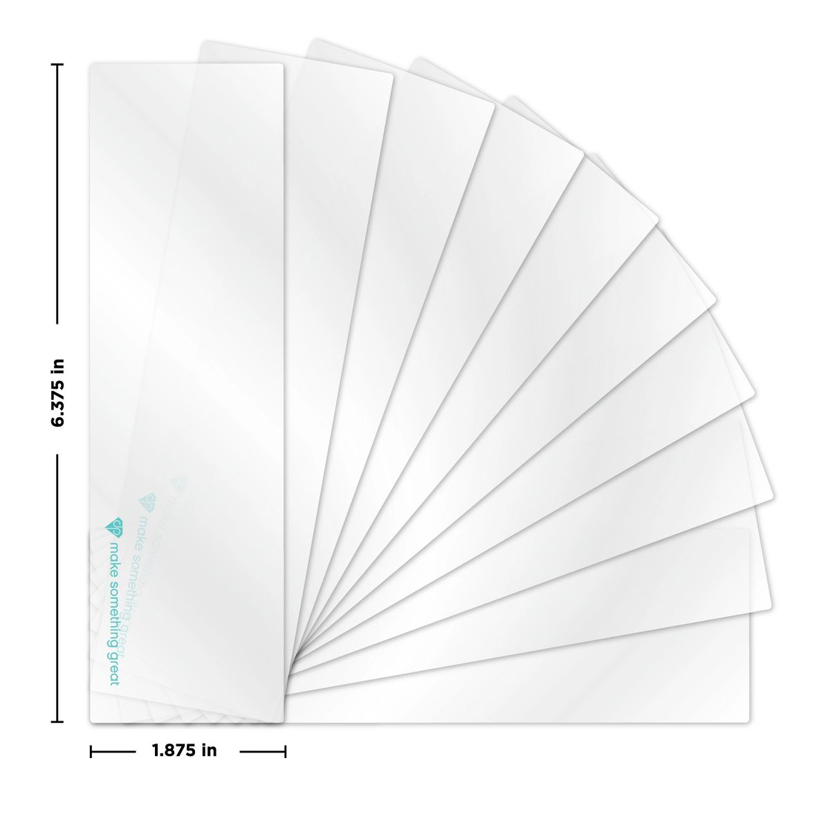 Diamond Press 12Piece Blank Folder Refills for ORIGINAL MINI MACHINE