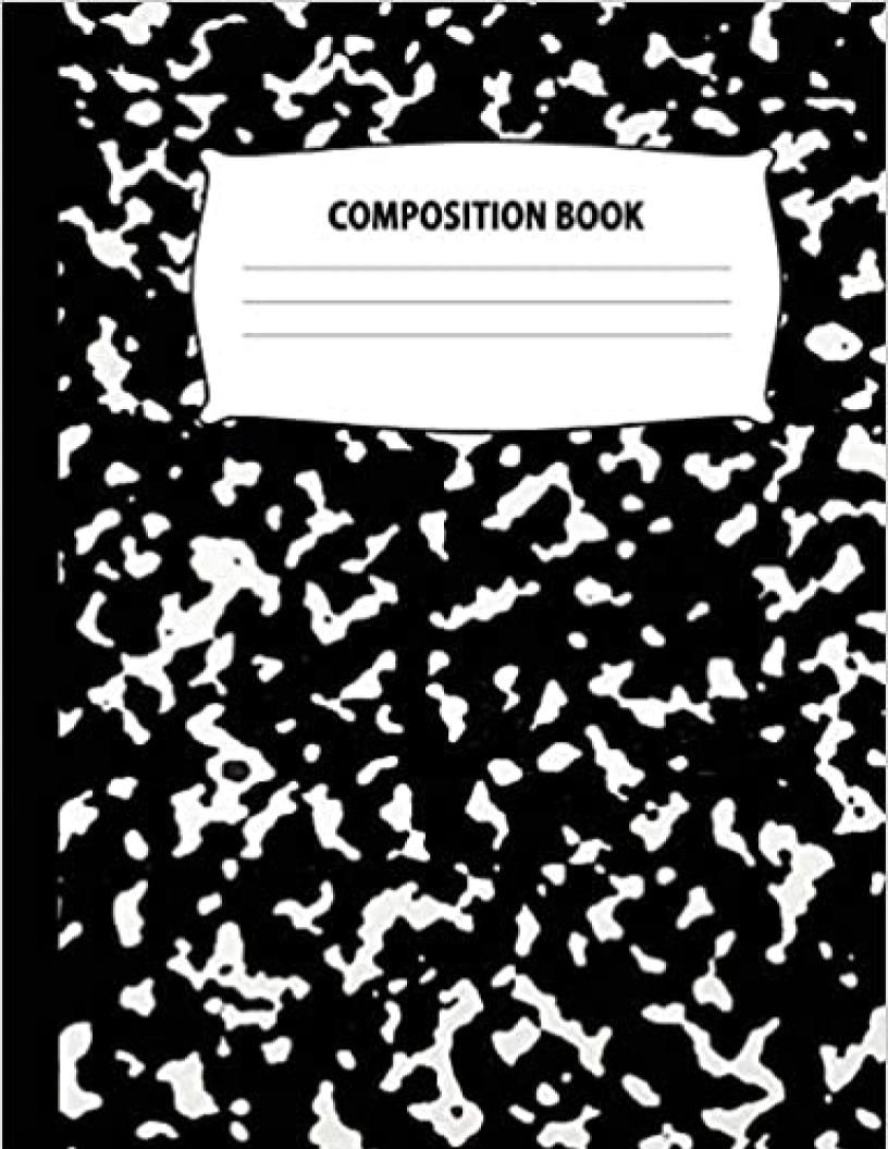 Composition Book Digital Template For Supernote, Boox Note Air & ReMarkable  - Grace Vault