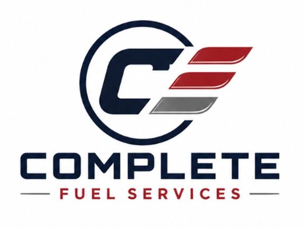 Logo of Complete Fuel Services with stylized 'C' and fuel stripes.