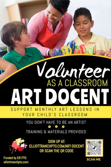 Volunteer as a classroom art docent and support your child's art education.