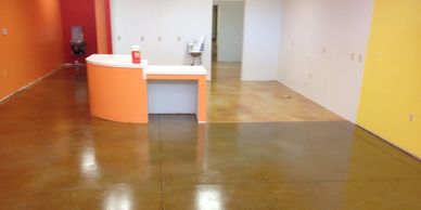 Concrete Stain for commercial space