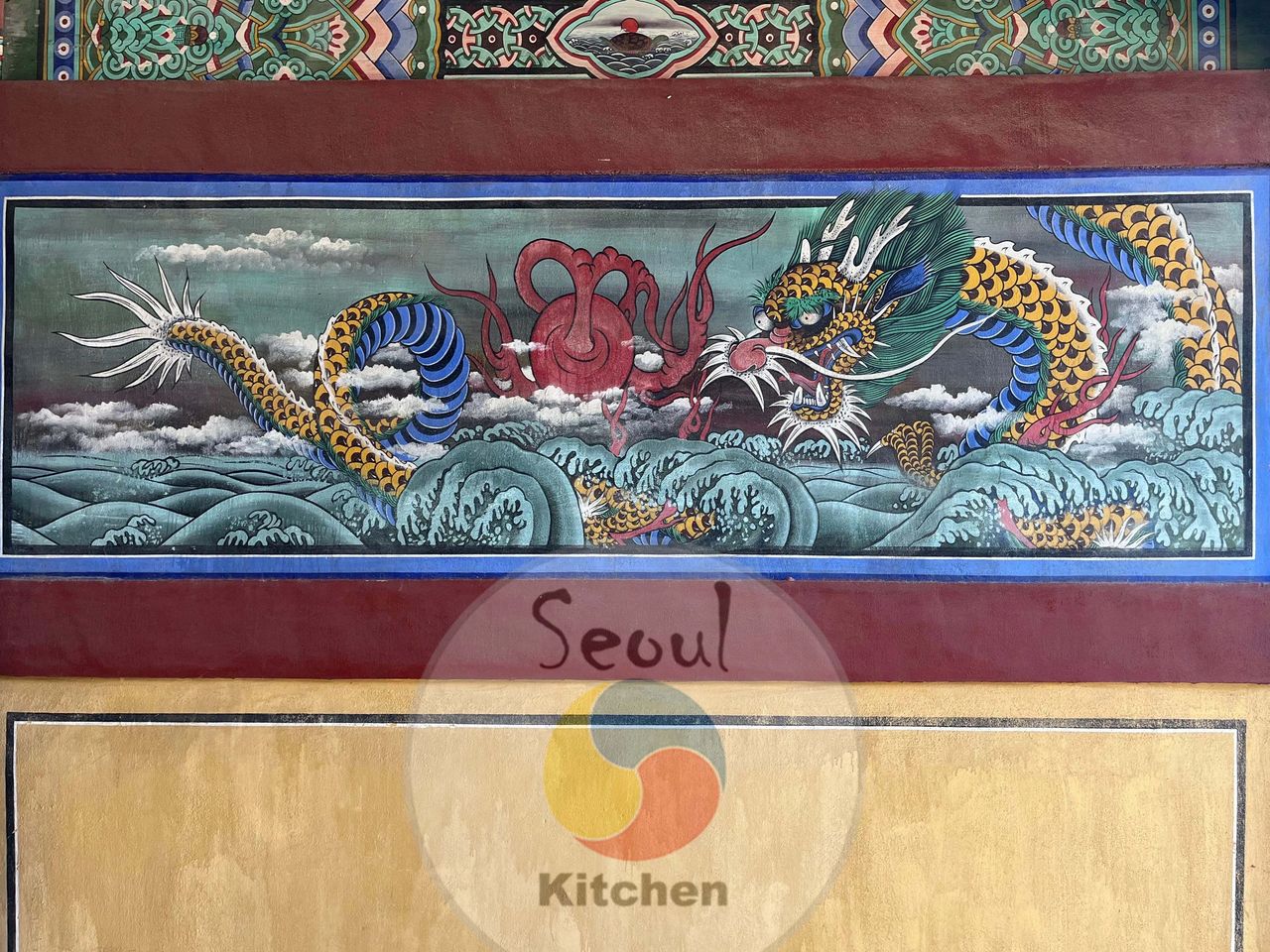 Dragons, Korean temple, tourism South Korea, Korean blog, Buddha