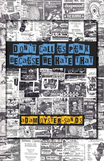 Book cover with punk collage and bold text.