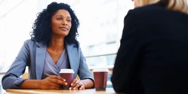 Career coaching interaction