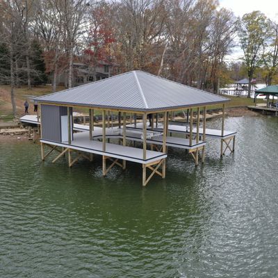 fixed dock on watts bar lake