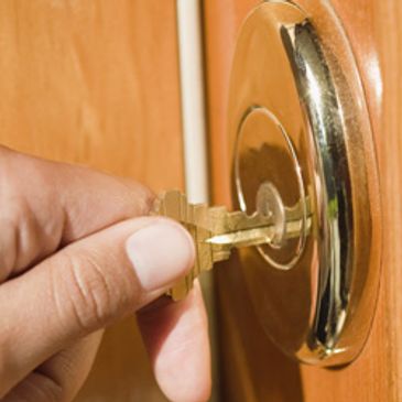 Key in door