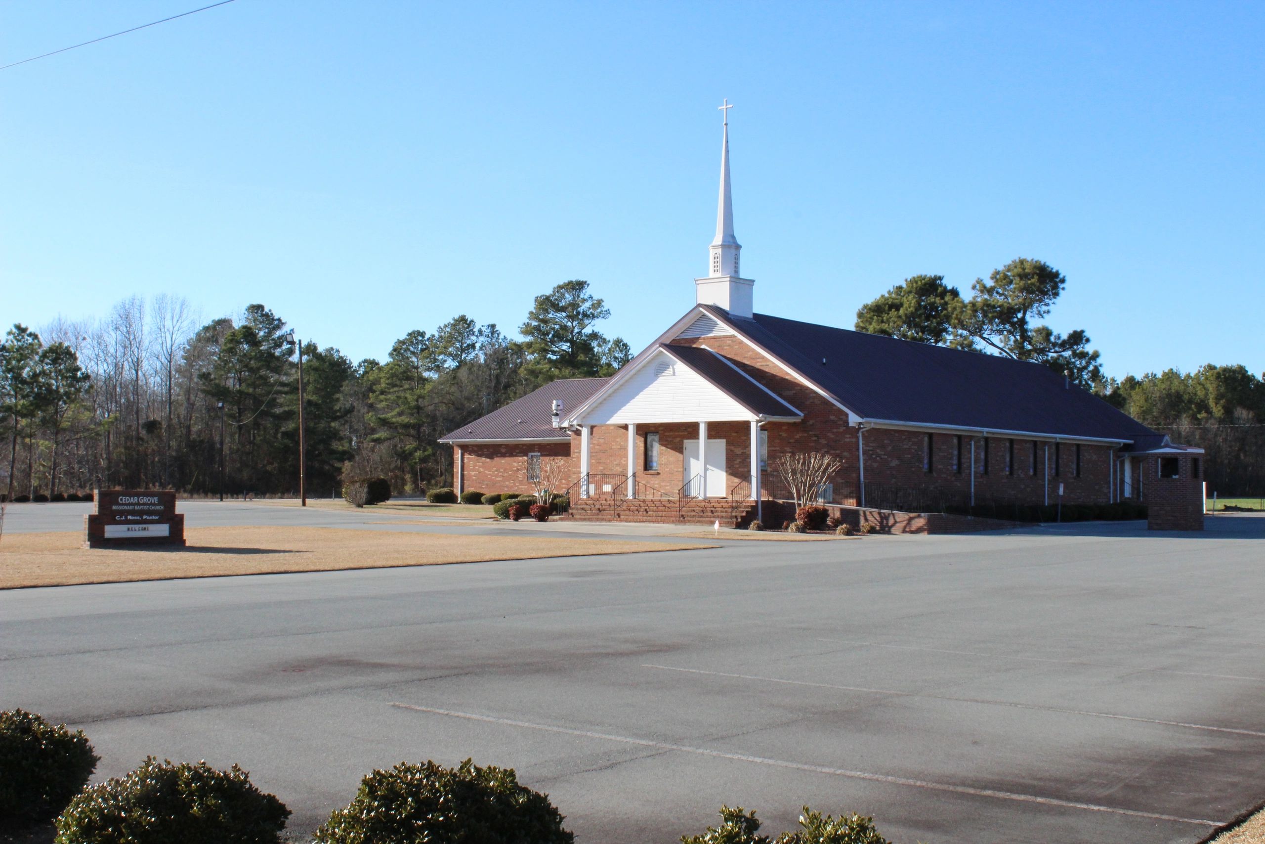 Cedar Grove Missionary Baptist Church - Pastor, C.J. Ross | Cedar Grove