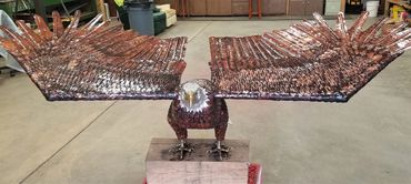 Handmade Copper Eagle