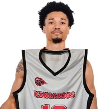 Myles Thomas professional basketball player for the Georgia Kangaroos. 